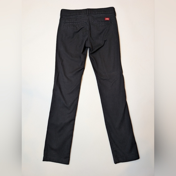 Dickies Straight Leg Women's Size 2 Black Work Pants - Picture 6 of 8
